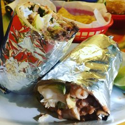 Wet Shrimp Burrito