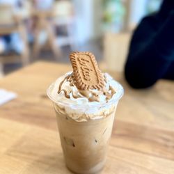 Daily Cup - Speculoos (cookie butter) iced latte.
