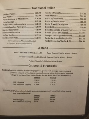 Menu photo 4 Luigi's Italian Restaurant Eustis, FL