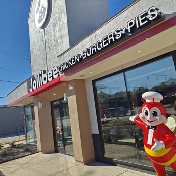 Jollibee - a jollibee in front of a restaurant - Fast Food Near Me - Dallas, Texas