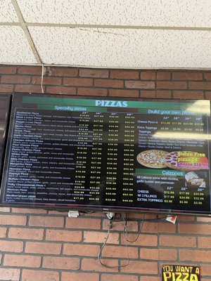 Menu photo 1 Rancho Giant Pizza El Cajon, CA Menu photo 1 Rancho Giant Pizza El Cajon, CA