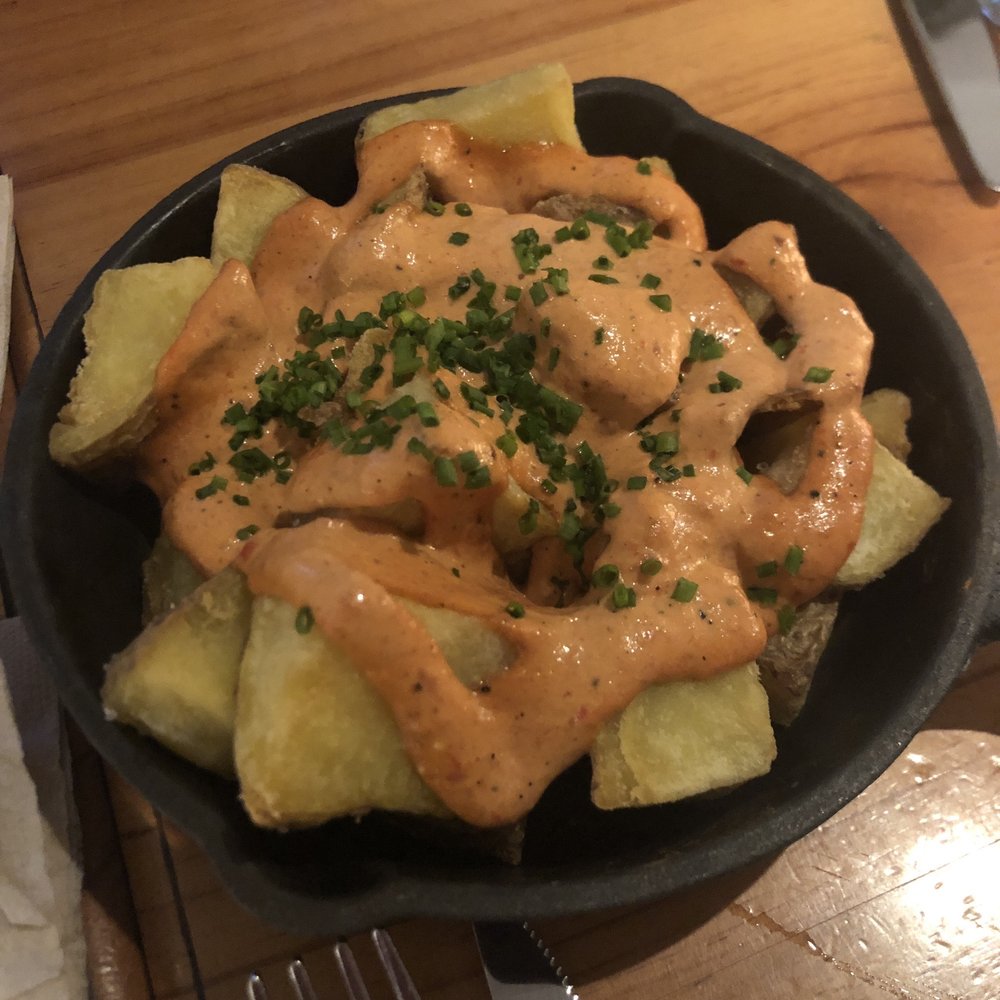 Firebug - bravas (must try everywhere in Barça!) - Tapas Bars Near Me - Barcelona, B
