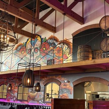 Tempo Cantina  - Area above main dining room - New American Near Me - Brea, California
