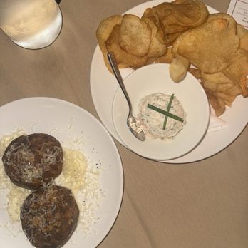Gina's on Congress - Appetizers (smoked salmon dip & gougeres) - French Near Me - Austin, Texas