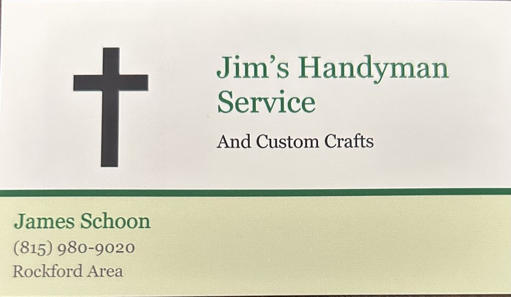 Slide of Jim’s Handyman Service