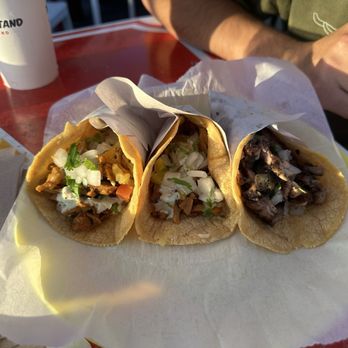 The Taco Stand - 2 Al pastor and carnitas? - Mexican Near Me - Oceanside, California