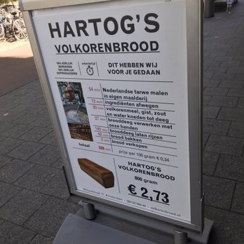Hartog's Volkoren - Bakeries Near Me - Amsterdam, New Hampshire