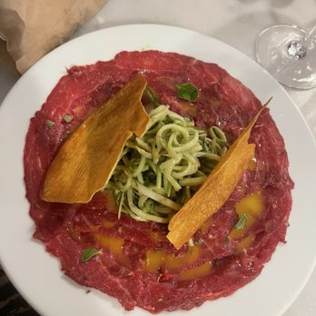 Interno 92 - Beef carpaccio with puntarelle - Steakhouses Near Me - Rome, RM Interno 92 - Beef carpaccio with puntarelle - Steakhouses Near Me - Rome, RM