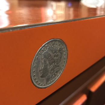 El Rancho Hotel - Coins like this line the counter at the front desk. - Hotels Near Me - Gallup, New Mexico El Rancho Hotel - Coins like this line the counter at the front desk. - Hotels Near Me - Gallup, New Mexico