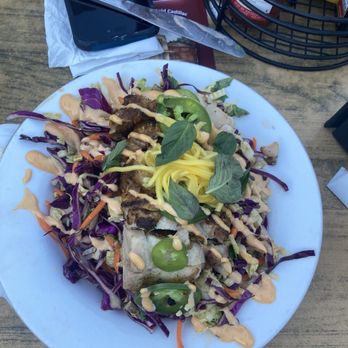 Poor Red's Bar-B-Q - Jerk chx bowl - Barbeque Near Me - El Dorado, California