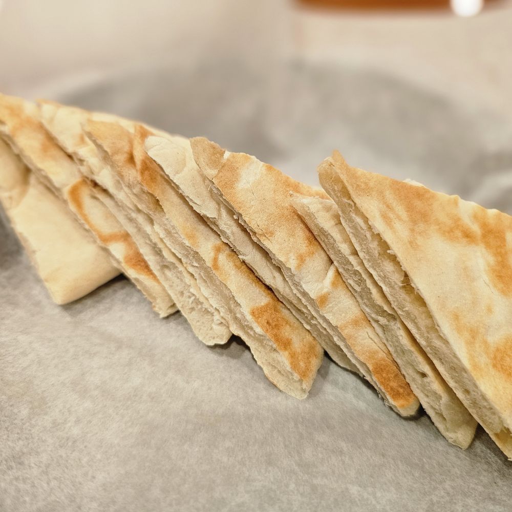 Zara’s Mediterranean Kitchen - Pita Bread served with every dinner. - Mediterranean Near Me - Spring, Texas Zara’s Mediterranean Kitchen - Pita Bread served with every dinner. - Mediterranean Near Me - Spring, Texas