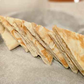 Zara’s Mediterranean Kitchen - Pita Bread served with every dinner. - Mediterranean Near Me - Spring, Texas