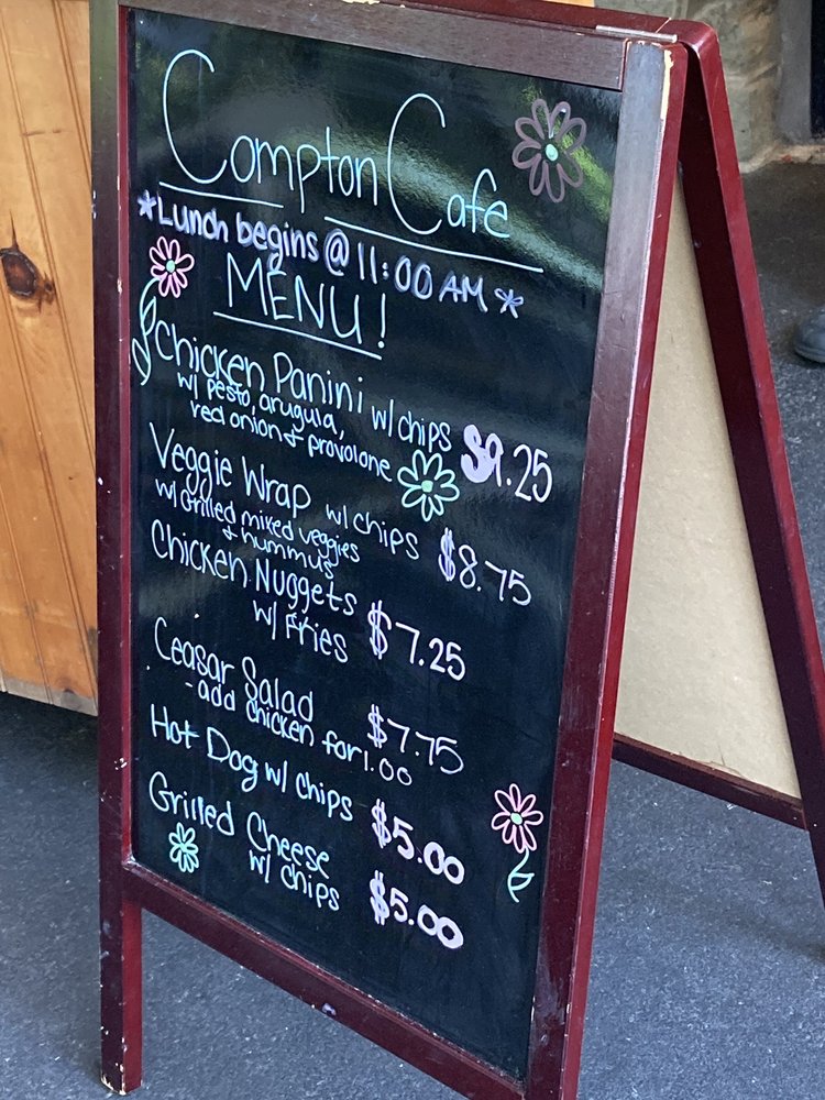 COMPTON CAFE Updated September 2024 100 E Northwestern Ave