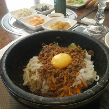 Odori - Bibimbap boeuf haché, menu à 13€ - mouai, j'ai connu mieux - Korean Near Me - Paris, 75