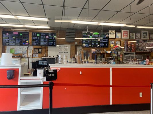 Ron's Gourmet Ice Cream and Twentieth Century Bowling Alley by null