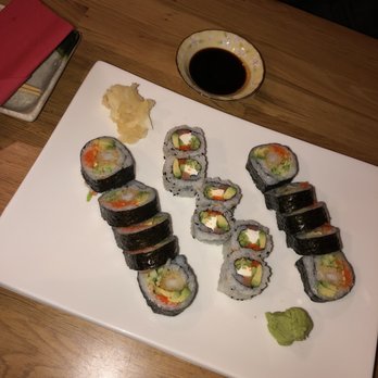 Mori Sushi - Shrimp tempura rolls and Philadelphia roll - Sushi Bars Near Me - Newport, Rhode Island Mori Sushi - Shrimp tempura rolls and Philadelphia roll - Sushi Bars Near Me - Newport, Rhode Island