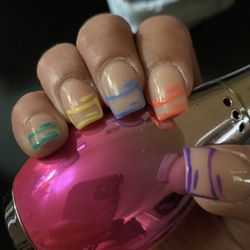 K Nails - My fav set done @ K Nails