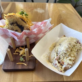Arepa Spot - Chicken arepa & chicken sausage hotdog - Empanadas Near Me - Myrtle Beach, South Carolina