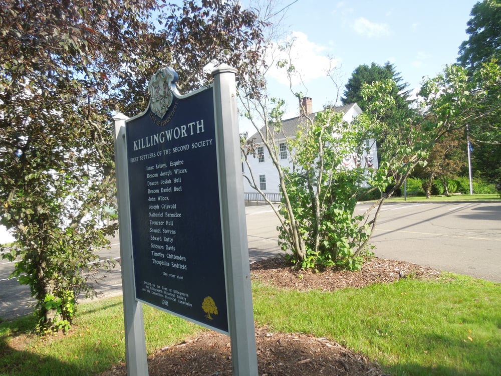 KILLINGWORTH HISTORICAL MARKER Updated April 2024 Killingworth