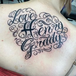 Finished tattoo.