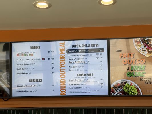 Menu photo 1 QDOBA Mexican Eats North Miami Beach, FL Menu photo 1 QDOBA Mexican Eats North Miami Beach, FL