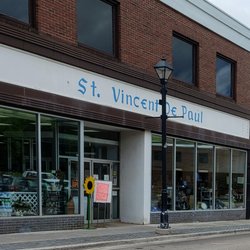 St. Vincent de Paul Thrift Store - Storefront for St. Vincent de Paul Hancock