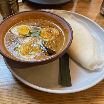 Thattu - Egg Curry.  SO DAMN GOOD. - Indian Near Me - Chicago, Illinois