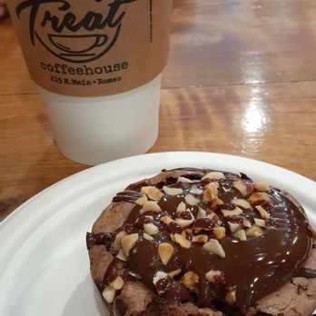 Mains Treat Coffeehouse - Chocolate caramel cake - Coffee & Tea Near Me - Romeo, Michigan Mains Treat Coffeehouse - Chocolate caramel cake - Coffee & Tea Near Me - Romeo, Michigan