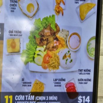 LanAnh Kitchen - Choose 3 items with your broken rice (Com Tam Thit Nuong, Tom Noung, Tau Huu Ky) - $14 - Vietnamese Near Me - Westminster, California LanAnh Kitchen - Choose 3 items with your broken rice (Com Tam Thit Nuong, Tom Noung, Tau Huu Ky) - $14 - Vietnamese Near Me - Westminster, California