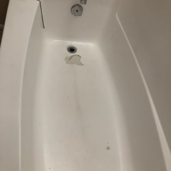 Always Refinishing - Before. Just purchased this house and the tub needed a little love! - Kitchen & Bath Near Me