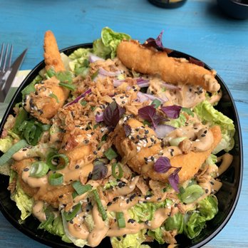 Vegan Junk Food Bar - Shrimp Caesar Salad - Vegan Near Me - Amsterdam, New Hampshire Vegan Junk Food Bar - Shrimp Caesar Salad - Vegan Near Me - Amsterdam, New Hampshire