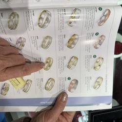 K-1 Jewelry - The jeweler owner is wonderful at finding rings in his books if they don't have something to match