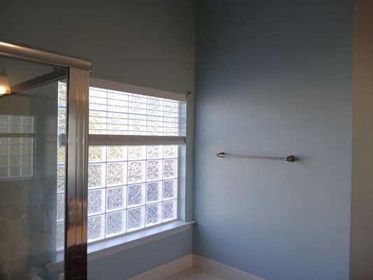 Master Bed/Bath Cover - Met an awesome family who just wanted to do away with the original color. No problem at all!