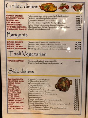 Menu photo 5 Les Jardins de Shah Jahan Paris, 75