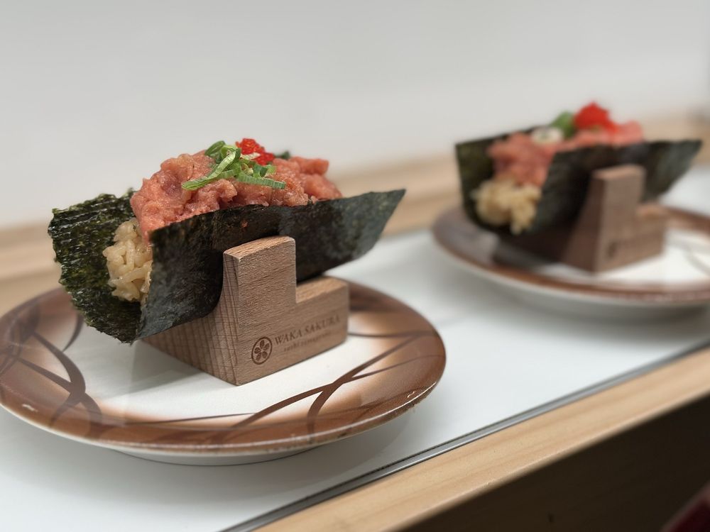 Food from Waka Sakura Sushi Restaurant