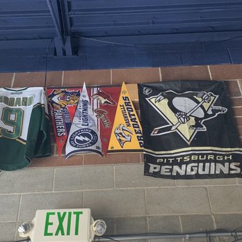 Stub's Sports Pub - a row of pennants hanging on a wall - Pubs Near Me - Boise, Idaho Stub's Sports Pub - a row of pennants hanging on a wall - Pubs Near Me - Boise, Idaho
