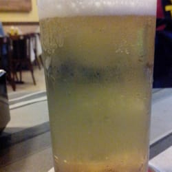 Caverna do Ratão - Chopp Brahma, um ponto negativo do bar.