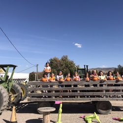 Swore Farms - Preschool students visit the corn maze and get pumpkins on their wagon ride