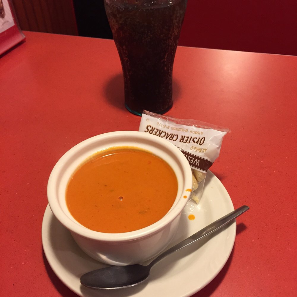 Friendly's - Tomato basil soup as recommended by Wil. - Ice Cream & Frozen Yogurt Near Me - Deptford, New Jersey Friendly's - Tomato basil soup as recommended by Wil. - Ice Cream & Frozen Yogurt Near Me - Deptford, New Jersey