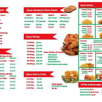 Ajwa Pizza - wings , sandwiches , pizza combos and deals - Pizza Near Me - Toronto, Ontario