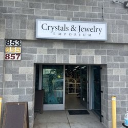 Crystals & Jewelry Emporium - Front of store lots of parking