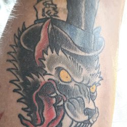 Eternal Tiger Tattoo - This is memorial tattoo for my grandfather.