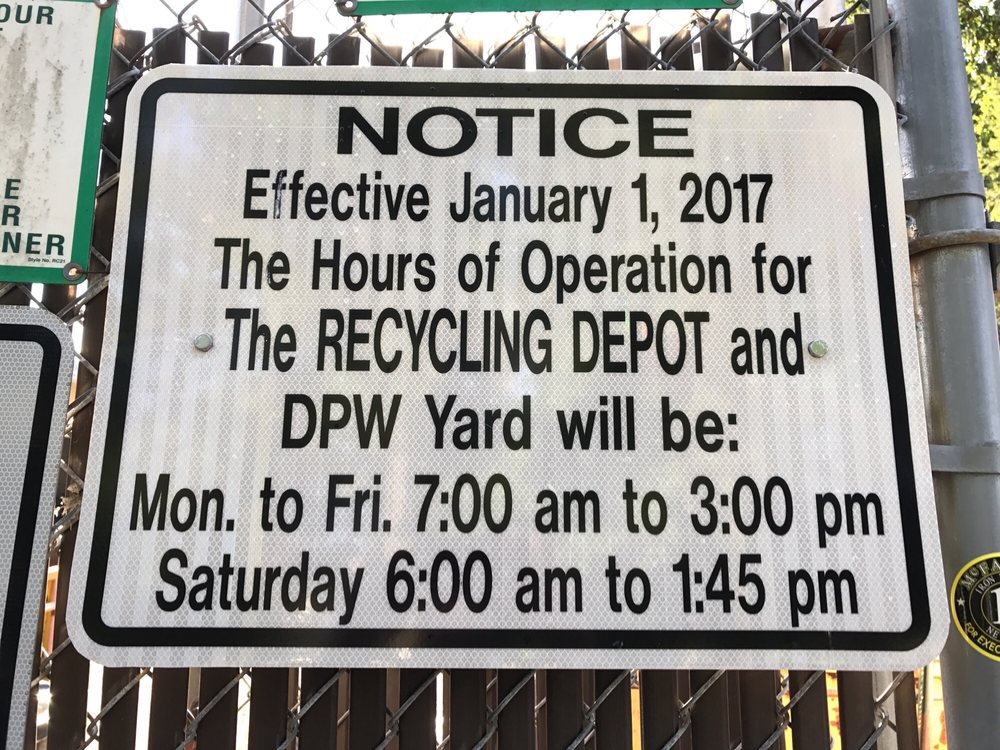 MORRIS TOWNSHIP RECYCLING DEPOT Updated September 2024 6 Jane Way