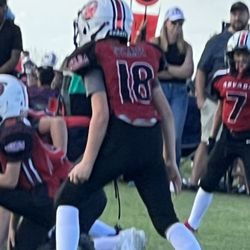 Youth Friday night football! Go Crushers! ‼