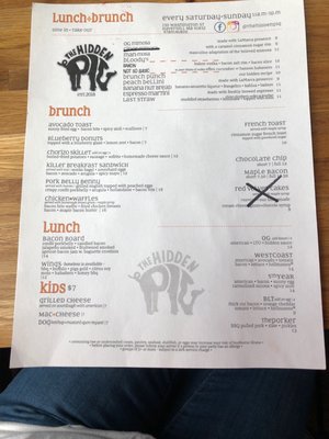Menu photo 7 The Hidden Pig Haverhill, MA Menu photo 7 The Hidden Pig Haverhill, MA