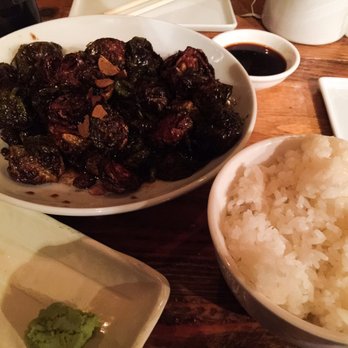 Ramen Wasabi - You've got to try their Brussels Sprouts!!!! Perfect with a side of rice!!!! - Ramen Near Me - Chicago, Illinois