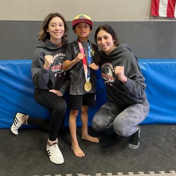 Knockout Martial Arts Taekwondo - Master Kayla Julien and Tokyo 2020 Olympic Gold Medalist Ana Zolotic - Taekwondo Near Me - Rancho Cucamonga, California Knockout Martial Arts Taekwondo - Master Kayla Julien and Tokyo 2020 Olympic Gold Medalist Ana Zolotic - Taekwondo Near Me - Rancho Cucamonga, California