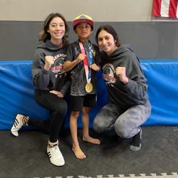 Knockout Martial Arts Taekwondo - Master Kayla Julien and Tokyo 2020 Olympic Gold Medalist Ana Zolotic