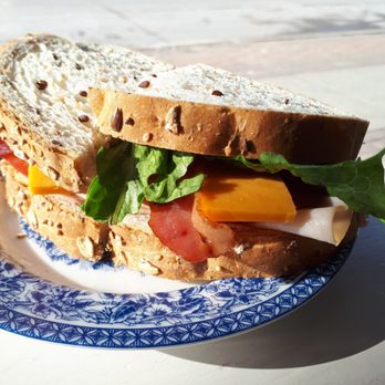 Prairie Pickers Cafe - A Turkey club on locally made multi grain bread. - Cafes Near Me - Steinbach, Manitoba Prairie Pickers Cafe - A Turkey club on locally made multi grain bread. - Cafes Near Me - Steinbach, Manitoba