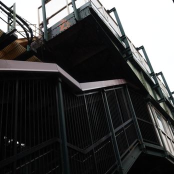 BK Bagels - a staircase leading to a building - Juice Bars & Smoothies Near Me - Brooklyn, New York